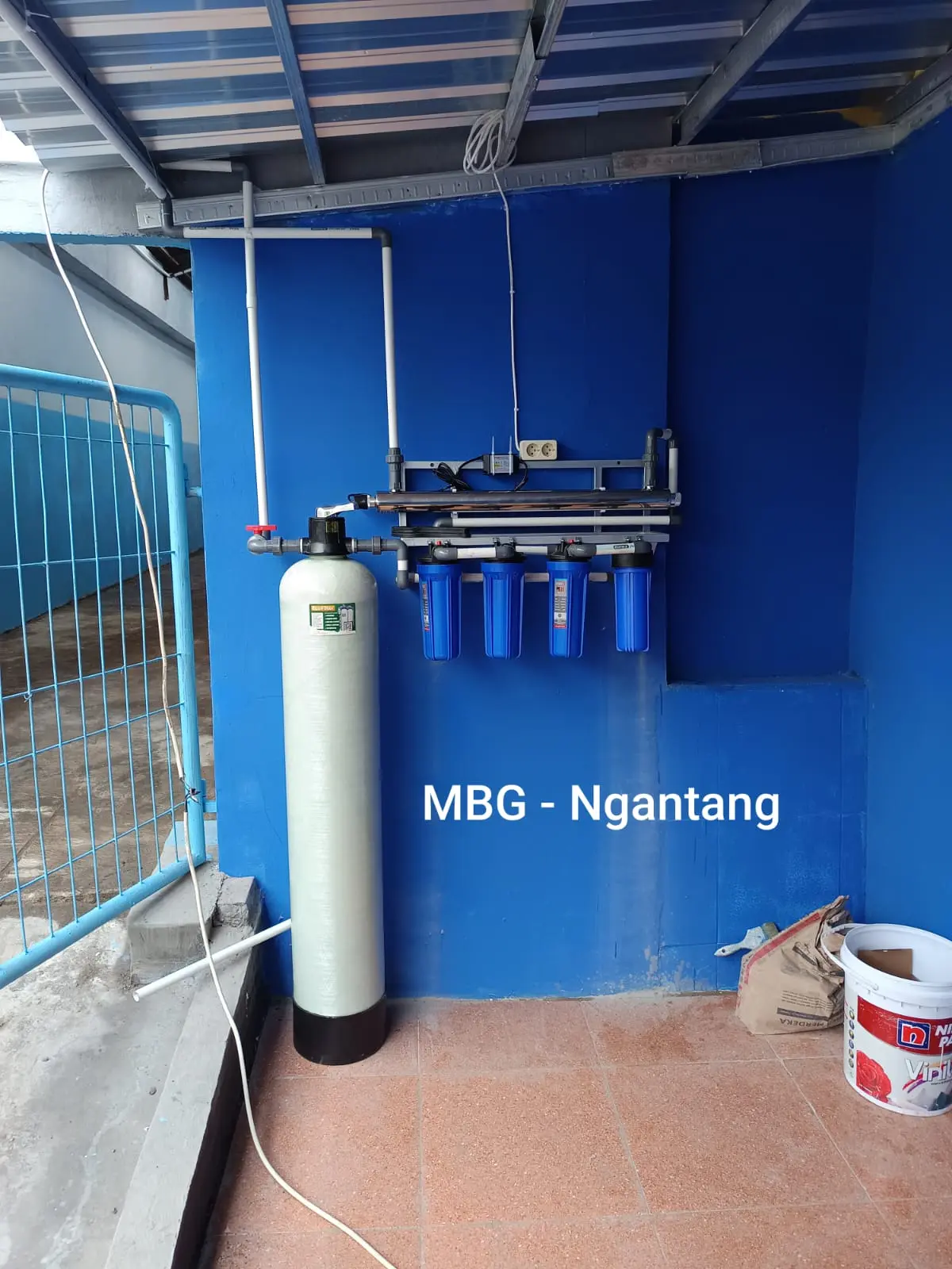 Filter dan Sterilisasi Air SPPG Ngantang 1