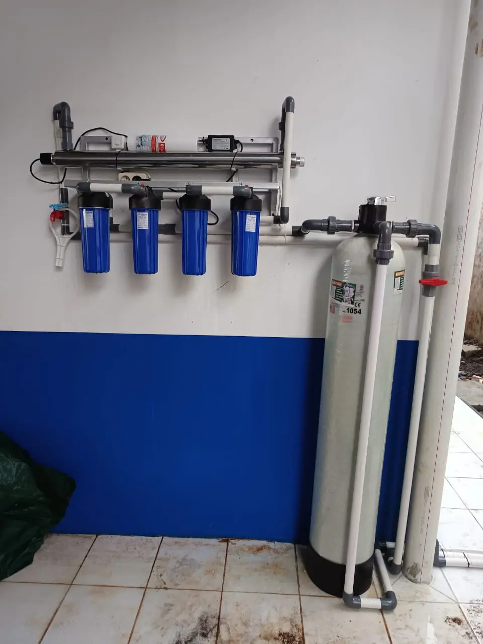 Filter dan Sterilisasi Air SPPG Sawojajar