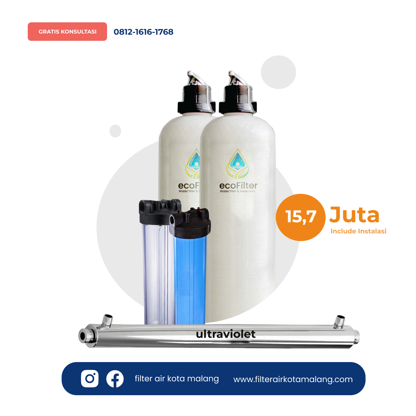 Alat Filter Air Minum Tips Memilih Berkualitas di Malang