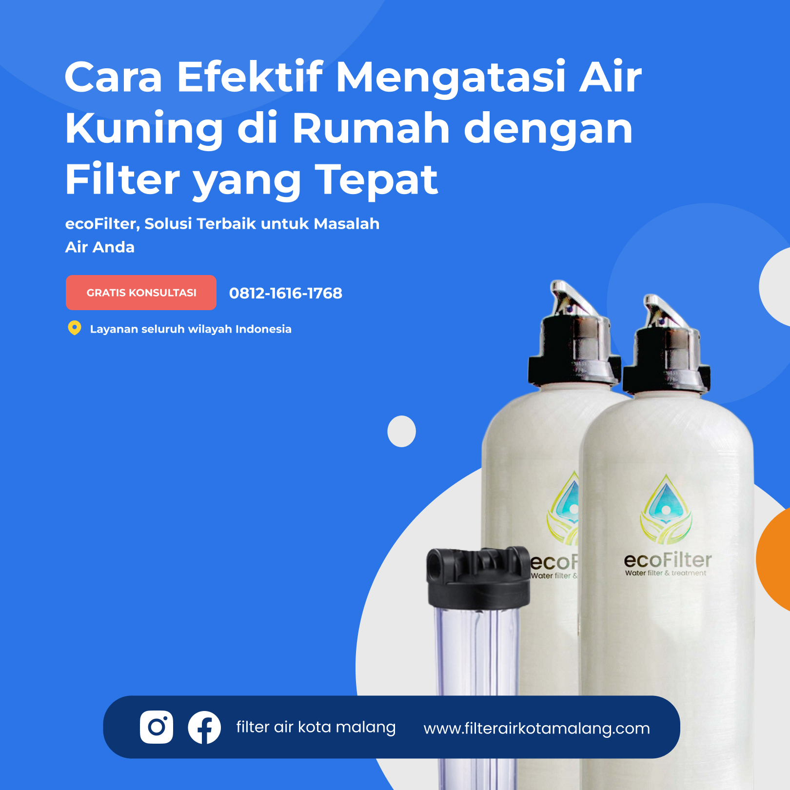 Cara Efektif Mengatasi Air Kuning di Rumah dengan Filter yang Tepat
