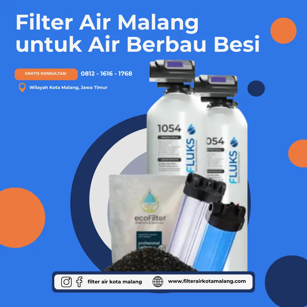 Air Berbau Besi? Filter Air Malang EcoFilter Solusinya!