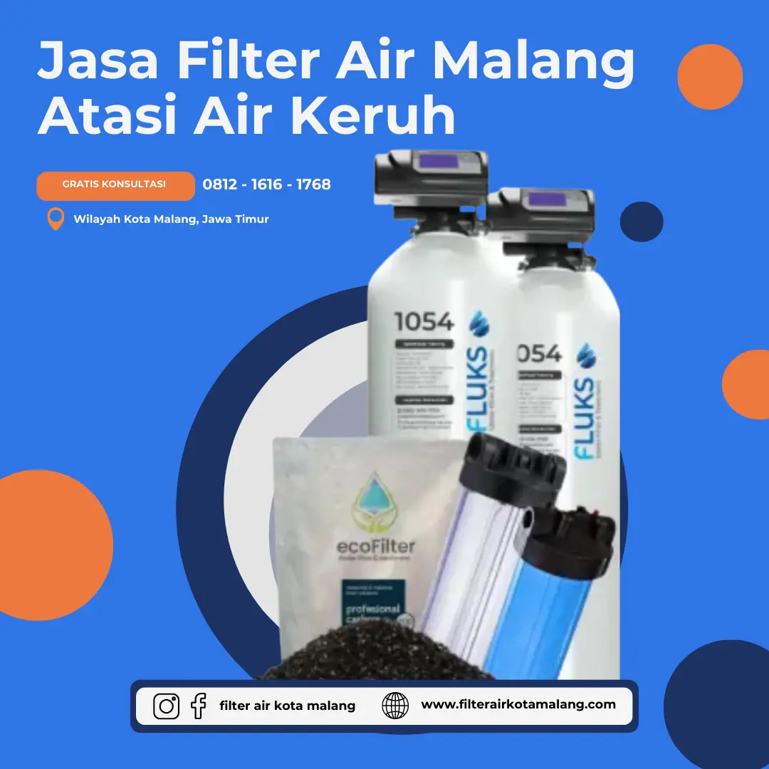 Jasa Filter Air Malang Atasi Air Keruh: Solusi Total untuk Rumah Bebas Masalah Air