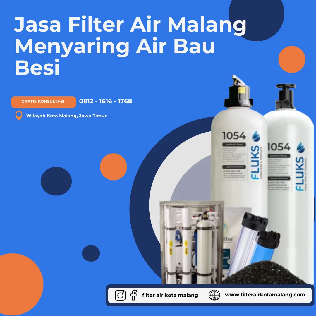 Air Berbau Besi di Rumah? Solusi dari Jasa Filter Air Malang - EcoFilter!