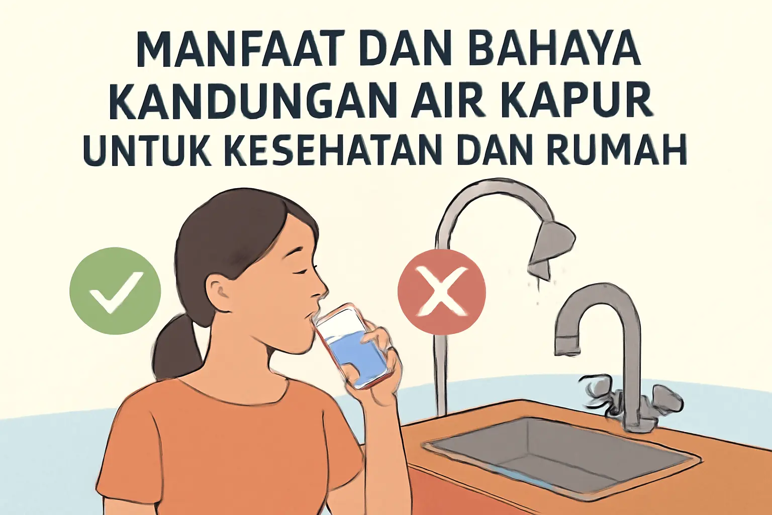 Manfaat dan Bahaya Kandungan Air Kapur untuk Kesehatan dan Rumah