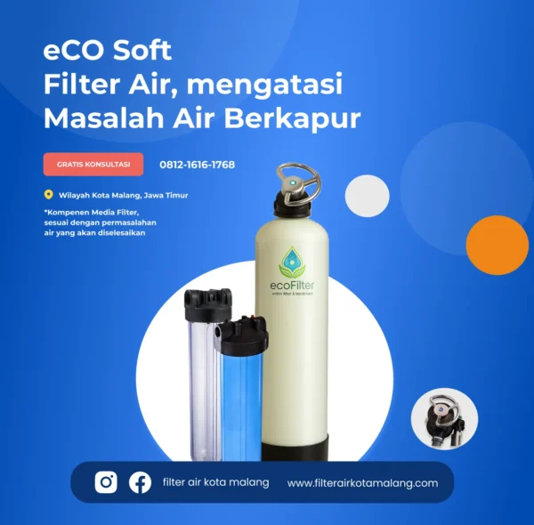 filter air berkapur