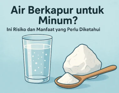 air berkapur untuk minum