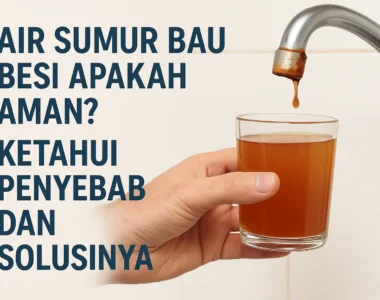 air sumur bau besi apakah aman