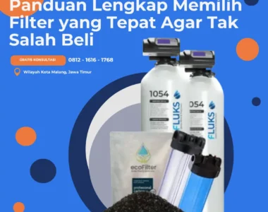 air jernih bau besi