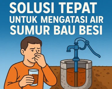 air sumur bau besi