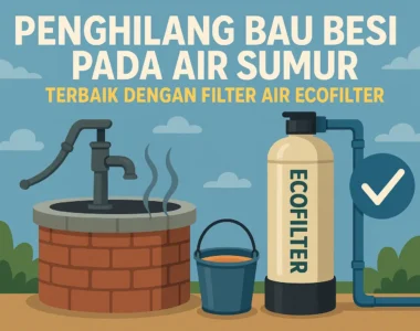 penghilang bau besi pada air sumur