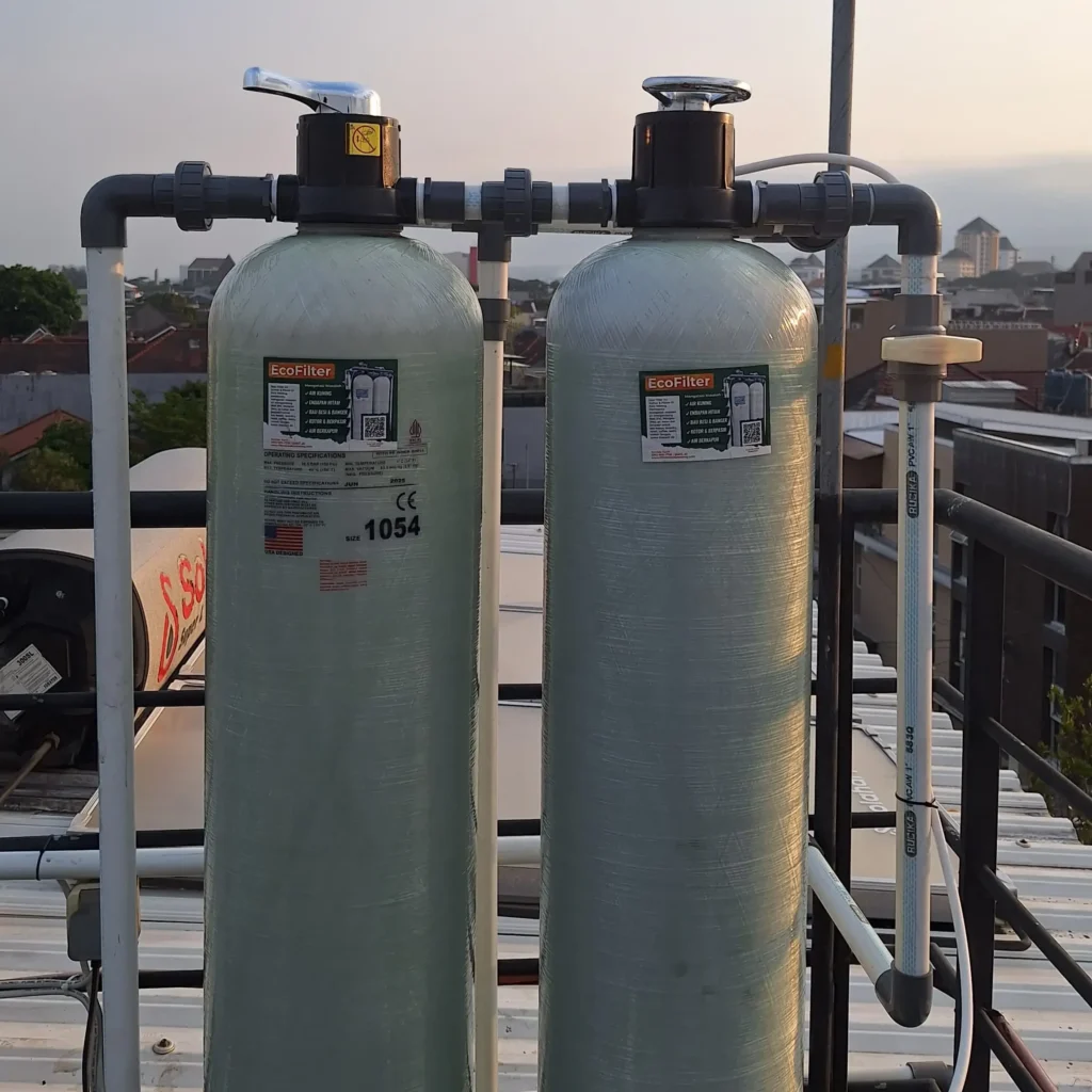 penghilang bau besi pada air sumur