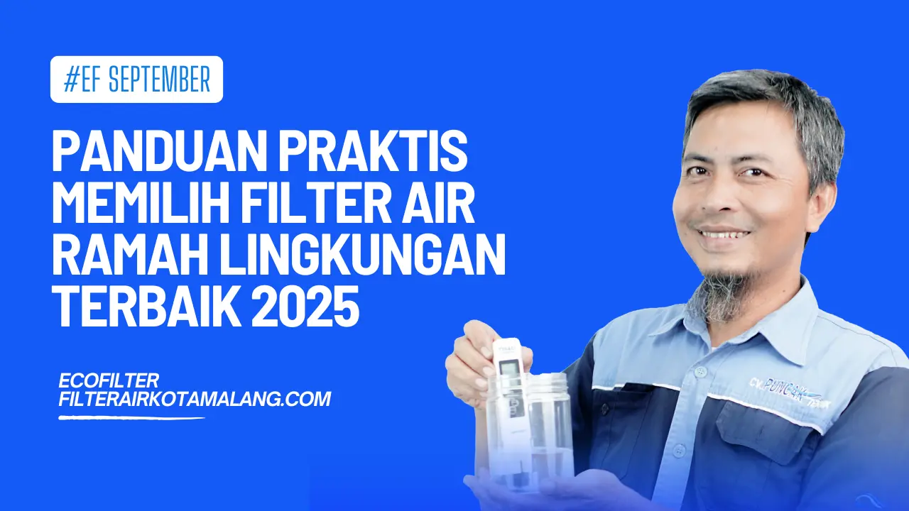 memilih filter air ramah lingkungan