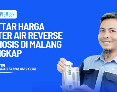 Harga Filter air RO malang lengkap