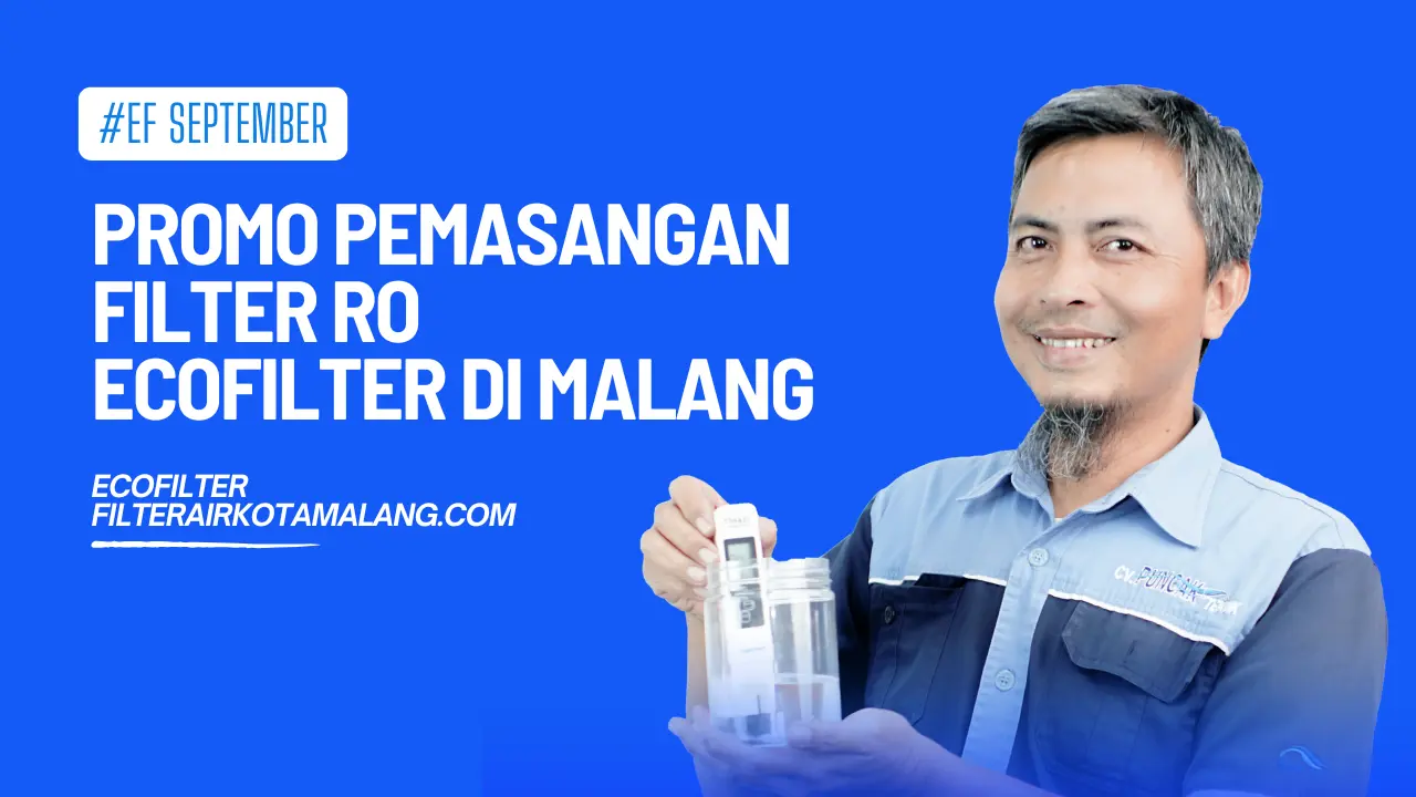 promo pemasangan filter ro