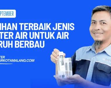 pilihan terbaik jenis filter air untuk air keruh