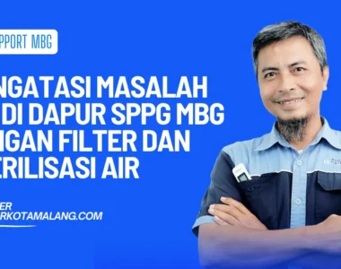 mengatasi masalah air dapur sppg mbg