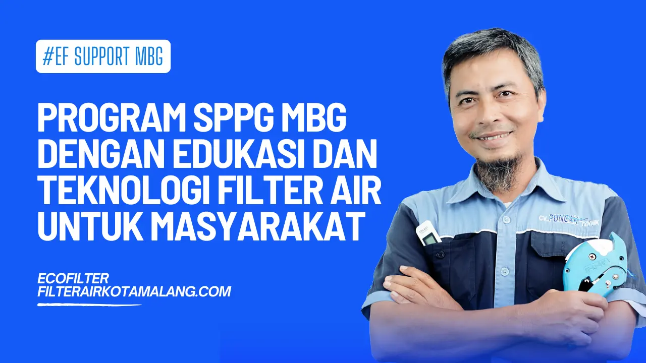 program sppg mbg edukasi filter air untuk masyarakat