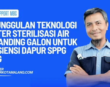 keunggulan teknologi filter air dibanding galon untuk dapur mbg