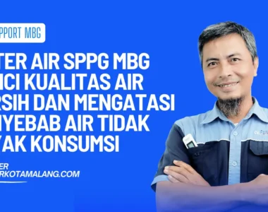 filter air sppg mbg kunci kualitas air