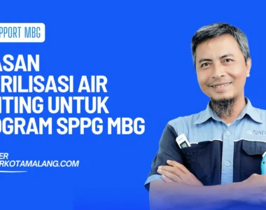 alasan sterilisasi air penting untuk program sppg mbg