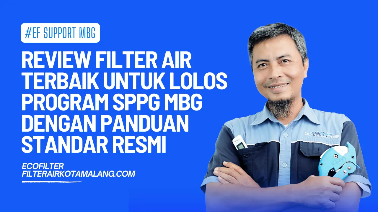review filter air agar lolos program sppg mbg