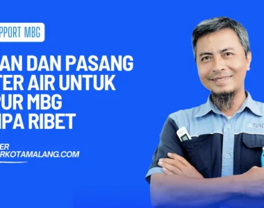 pesan dan pasang filter air untuk dapur mbg tanpa ribet