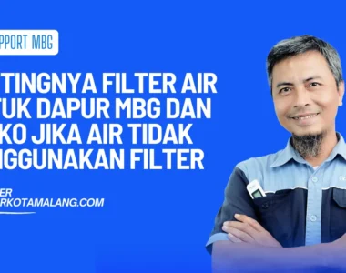 pentingnya filter air untuk dapur mbg