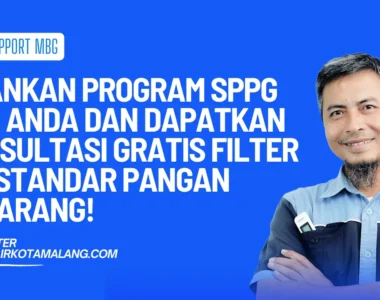 amankan program sppg mbg dengan konsultasi gratis filter air