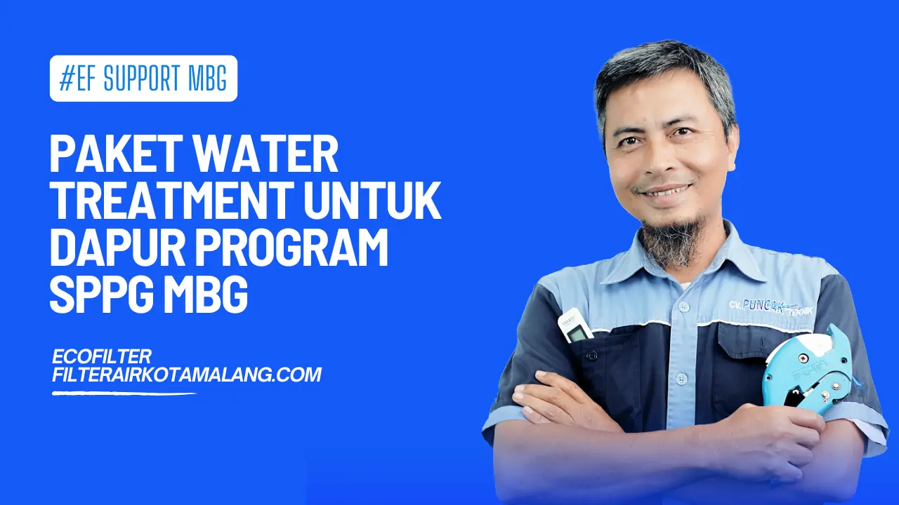 paket water treatment untuk dapur program sppg mbg