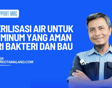 sterilisasi air minum untuk dapur mbg