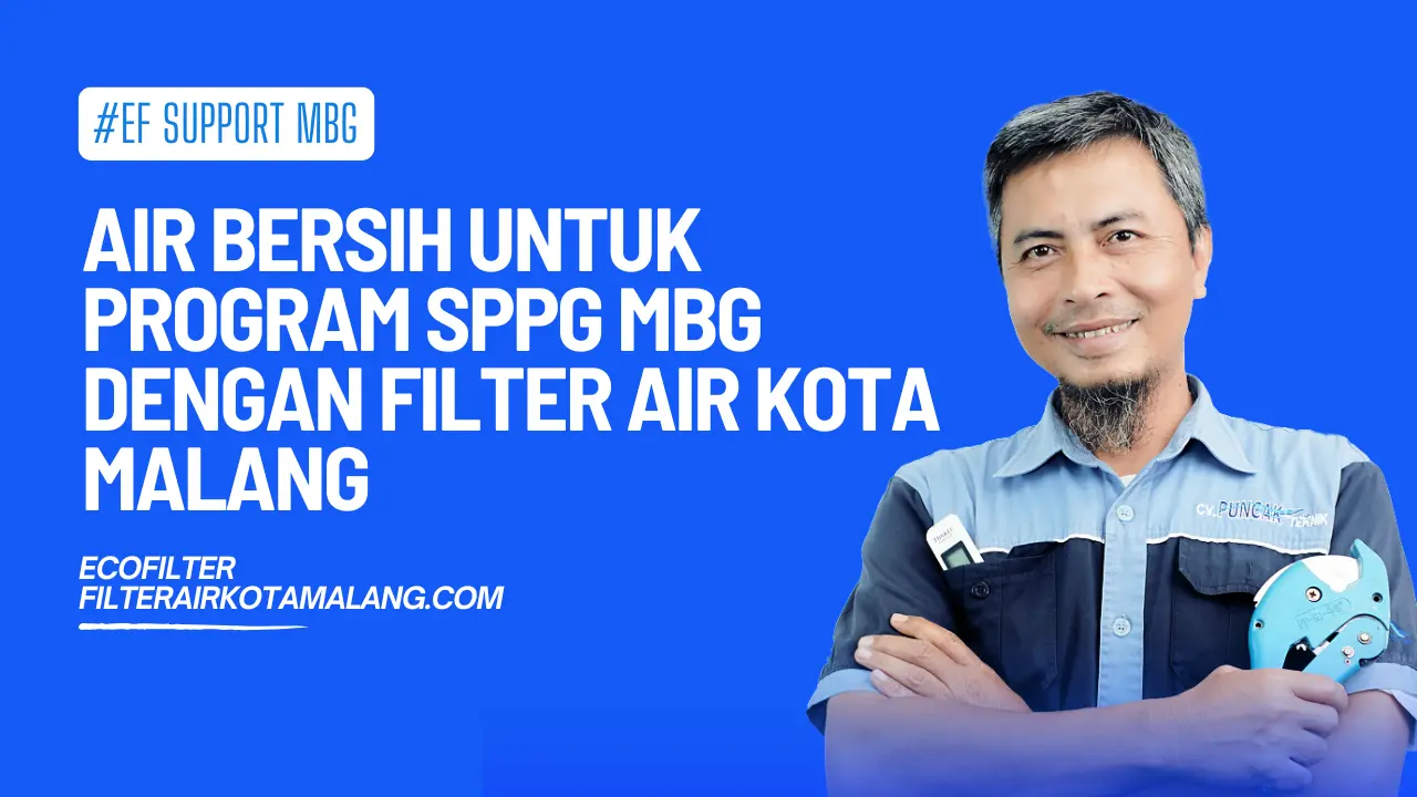 air bersih untuk program sppg mbg kota malang