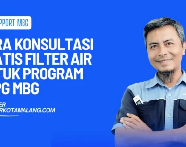 cara konsultasi gratis filter air untuk program sppg mbg