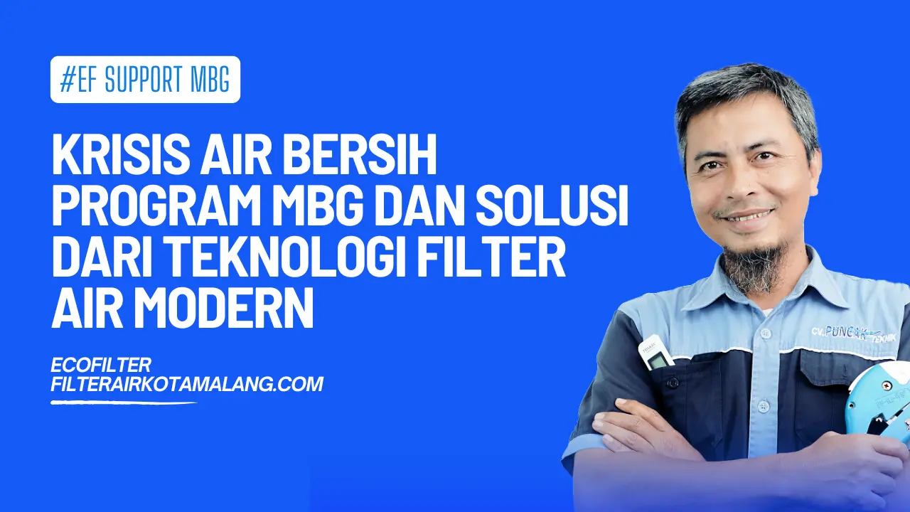 krisis air bersih program mbg dan solusi filter air