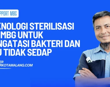 strerilisasi air mbg mengatasi bakteri bau tidak sedap