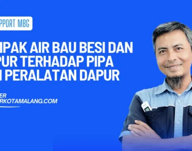 dampak air bau besi dan air kapur