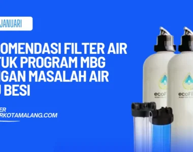 rekomendasi filter air mbg untuk masalah air bau besi