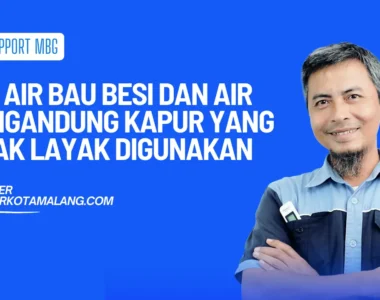 ciri air bau besi dan air mengandung kapur