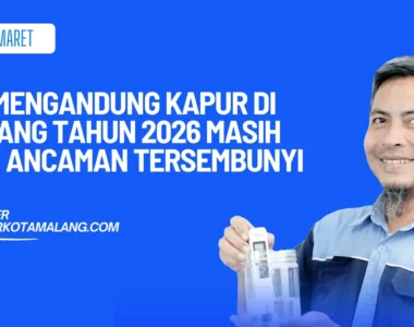 Air Mengandung Kapur di Malang