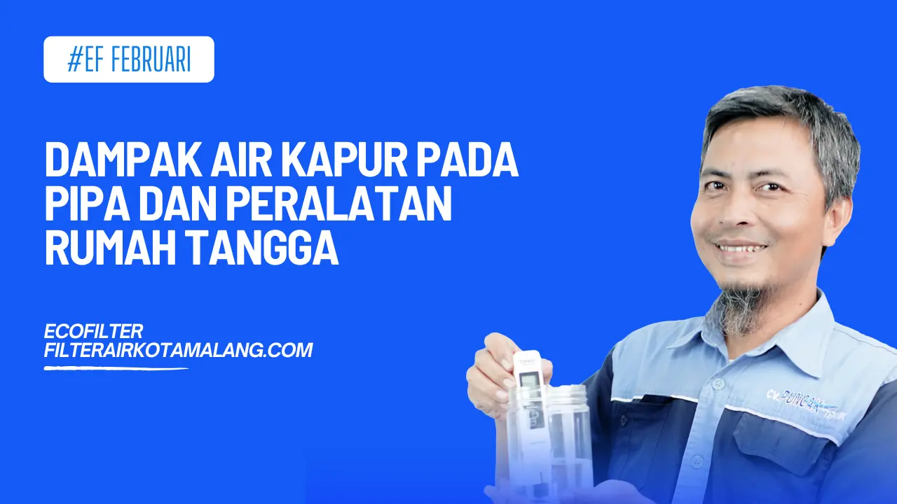 dampak air kapur pada pipa rumah tangga