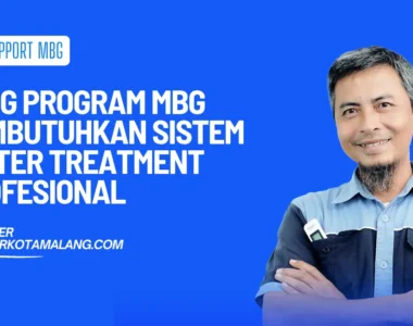 SPPG Program MBG Membutuhkan Sistem Water Treatment Profesional