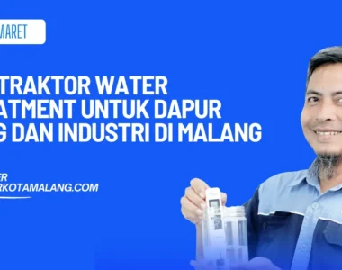 Kontraktor Water Treatment untuk Dapur SPPG dan Industri di Malang