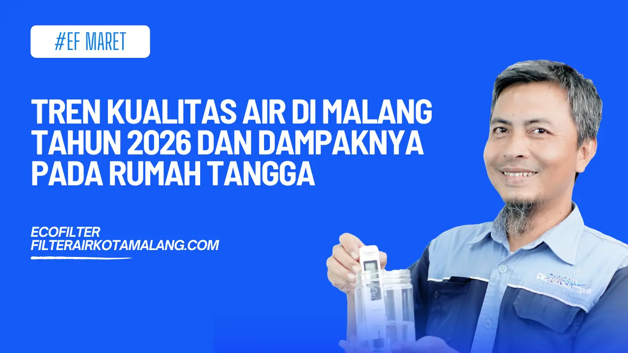 tren kualitas air malang