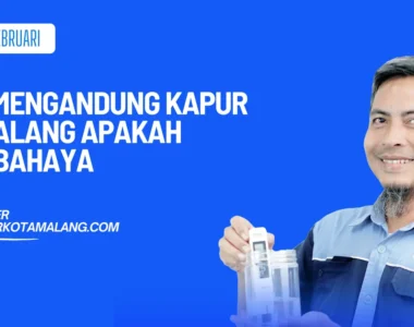 air mengandung kapur di malang