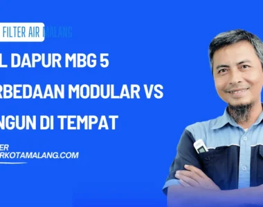 IPAL Dapur MBG 5 Perbedaan Modular vs Bangun di Tempat