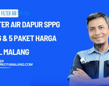 Filter Air Dapur SPPG MBG & 5 Paket Harga IPAL Malang
