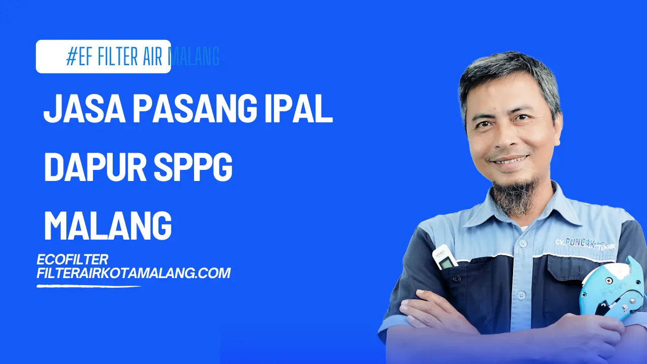 Jasa Pasang IPAL Dapur SPPG Malang 2026